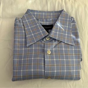 Scott Barber long sleeve button down shirt sz large